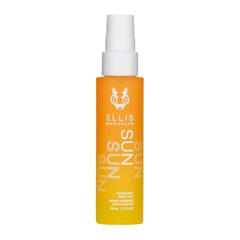 Ellis Brooklyn SUN Hair And Body Mist - Rich Floral Perfume with Italian Mandarin, Orange Flower Water, & Cedarwood, Vegan Perfume Made In The USA Cover