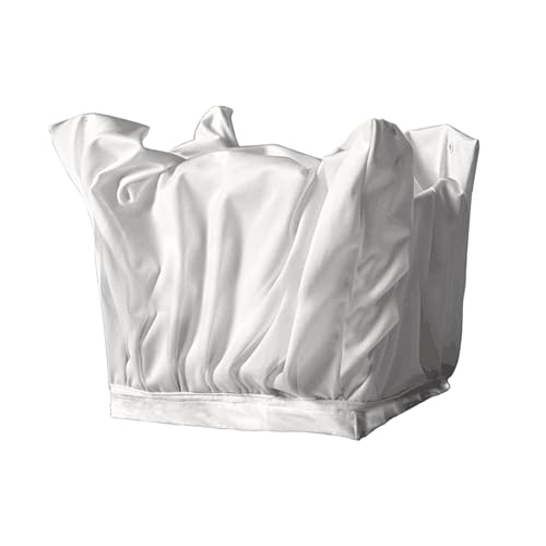 Bolsa de vacío para piscina, algodón, 20 cm, bolsa de filtro de malla, bolsas de red de vacío para hojas de piscina, reemplazo de bolsas de filtro de algodón, bolsa de limpieza duradera para