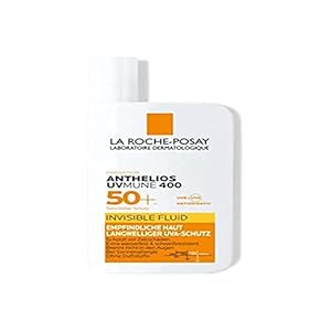 La Roche-Posay Anthelios Sonnenschutz Fluid mit LSF 50+ 50 ml – Sunscreen Sonnenfluid Gesicht UV-Schutz UVMune Invisible…