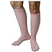 REXX 4 Pairs Women's Graduated Support Anti-Fatigue 8-15mmHg Combed Cotton Compression Socks (4W8-Pack10)