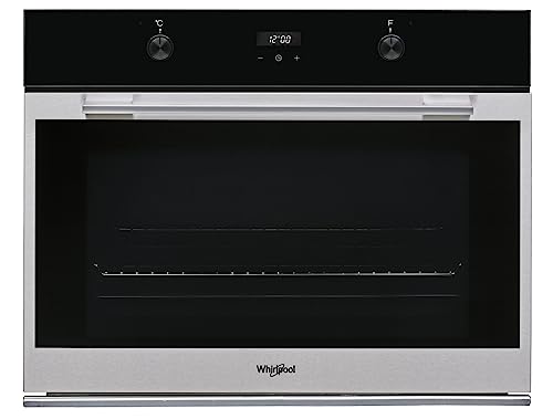 Whirlpool W7 OM75 89 L A Nero, Acciaio inossidabile