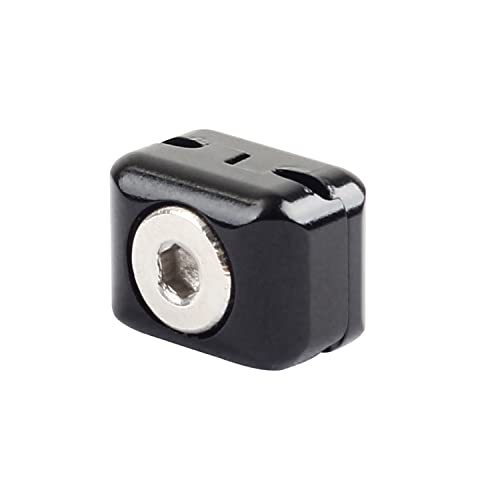 Fenjaner Archery 2 Pcs Compound Bow Fastener Buckle For Drop Away Arrow Rest Clip Clamps Archery Accessories Metal Black Fastener (Black) #TOP5