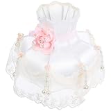 Texture en dentelle luxueuse : confectionné en dentelle luxueuse, cet abat-jour offre une texture douce et confortable, rendant votre espace plus accueillant. abat-jour coquillage, pompons d’abat-jour