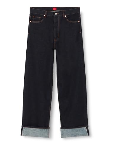 Jean slim HUGO Gealena navy410 pour femme : le denim bleu marine intemporel