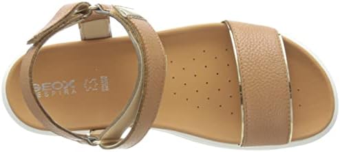 Geox Women's Flat Sandals, Camel Lt Gold, 10 | Image 4