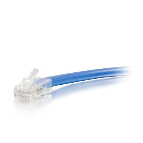 Image of C2G 25151 Cat5e Cable - Non-Booted Unshielded Ethernet Network Patch Cable, Blue (2 Feet, 0.60 Meters)