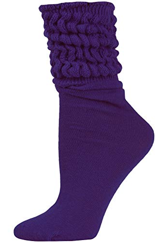 Image of The Branch Eloise Women's Cotton Slouch Socks, Woman's Knee High Boot Socks