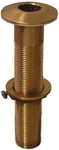 Groco 1" Xtra-Long T-Hull w Nut THXL-1000-W Plumbing Thru-Hull Fittings Boat