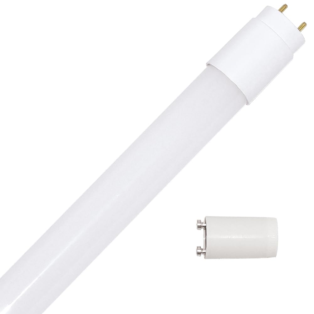 NCC-Licht LED Röhre 72cm 10W/840 G13 1000lm Neutralweiß 4000K, Ersatz für 16W T8 Leuchtstoffröhre mit Starter für KVG