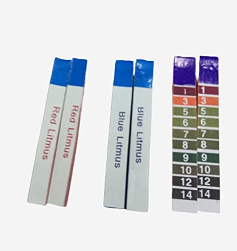 VITSZEE Good Quality Litmus Paper | Blue Litmus 40 strips | Red Litmus 40 strips | Universal PH Paper 40 strips |-picture-30