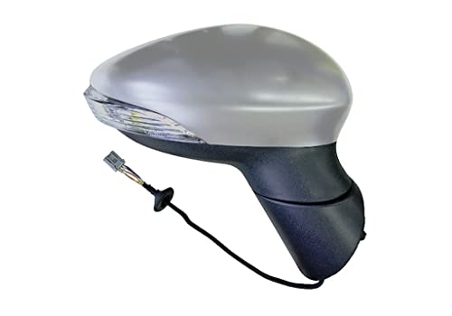 Specchietto Retrovisore Retrovisore Elettrico Destro Per Fiat Panda 2009-2012 - MAX MFT184-R, Vetro Convesso Cromato Max Mft184-r Ricambio