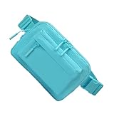 immagine prodotto Generico , Impermeabile, Zaino Con borsaSul Petto, borsaCon 4 Tasche Con Cerniera, Tracolla Regolabile borsaAlla In Nylon impermeabilePer Viaggiare, Escursioni, Jogging, And