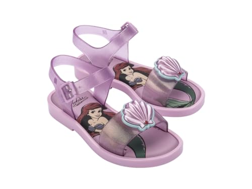 Image of mini melissa Mar Girls Sandals - Bubble Jelly Sandal, Summer Sandals for Girls, Adjustable Ankle Strap, Kids Jelly Shoes