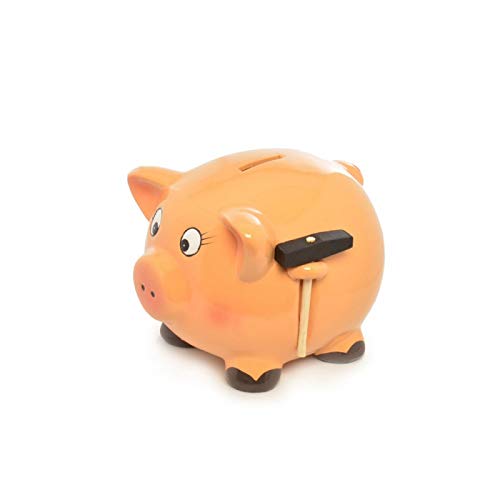 Tirelire en Forme de Cochon avec Un Marteau