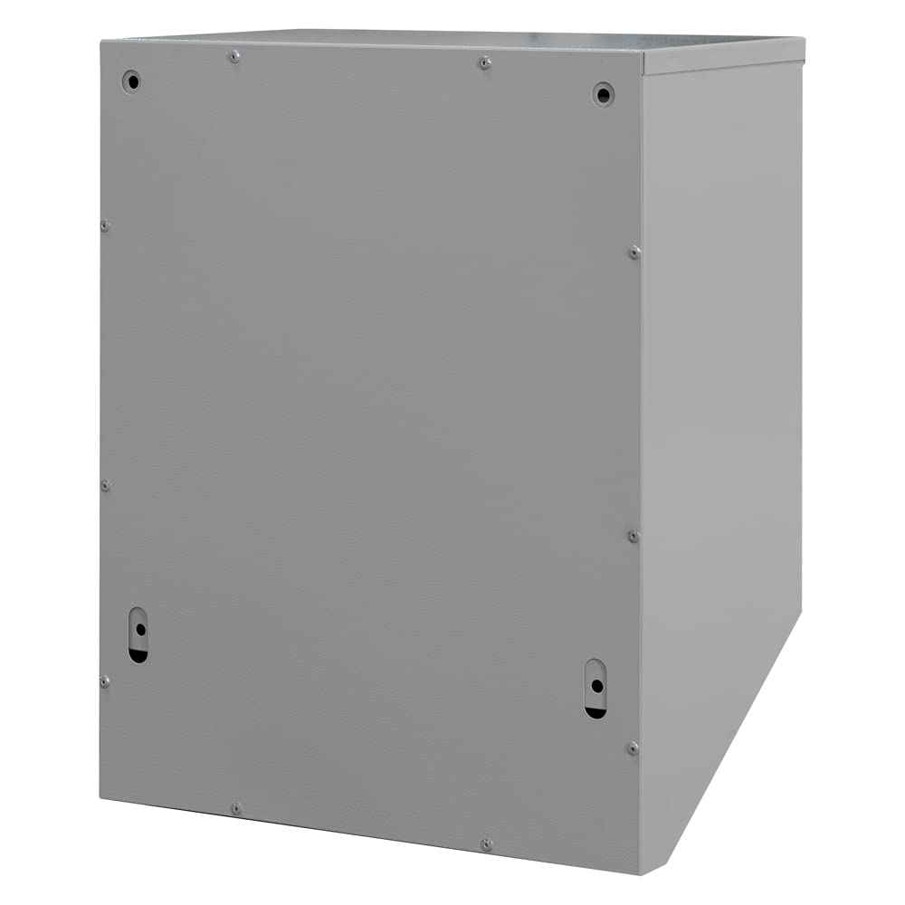 Generic Cassetta Postale Condominiale 3 posti Grigio Interna 20 cm prof