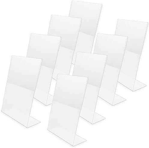 Acryl Tischaufsteller A5 – transparenter Menühalter