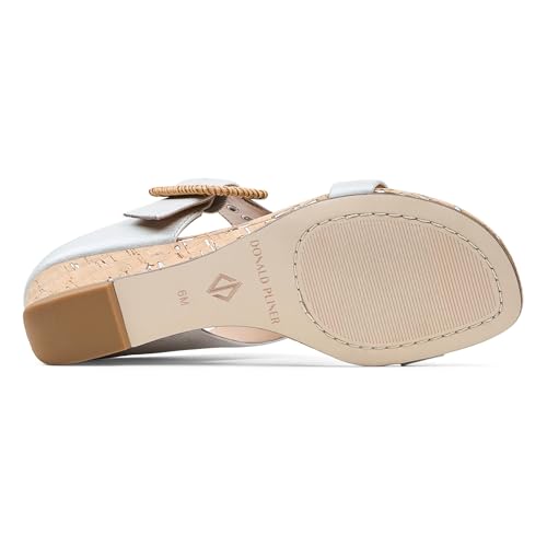 Image of Donald Pliner Women's VINE Wedge Sandals, Open-Toe Sandals, Women's Sandals, Comfortable Sandals, Summer Wedges, Dress Sandals