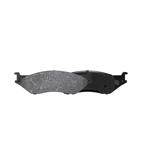 Image of Detroit Axle - Rear Brake Pads for 1999-2004 Ford F-450 F-550 | E-550 Super Duty, 2002 E-550 Econoline Super Duty, 99-07 F-53 Motorhome Chassis, Ceramic Brake Pads with Hardware Replacement