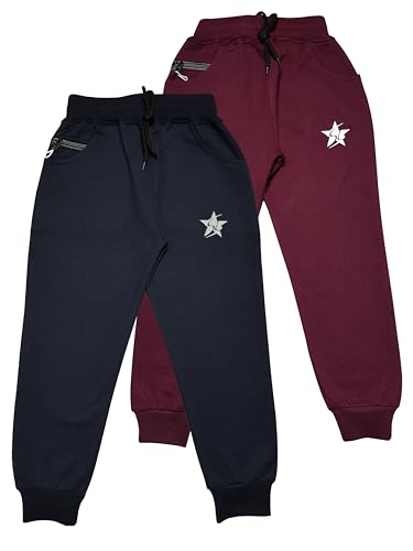 Image of STARLATH Track Pants for Boys, Cotton Lowers and Pajama for Boys (Pack of 2)