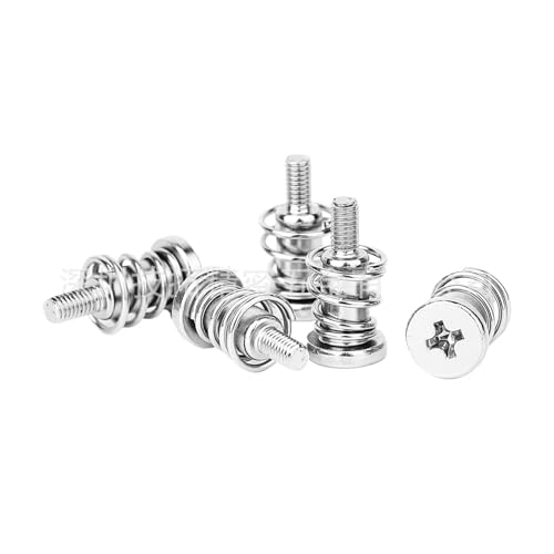 Spring Graphics Card Screws 10pcs M2 M2.5 M3 Springs Screw for Graphics Card Computer CPU Mainboard Radiator Fixing Bolts DIY Step Screws(M2.5 x 11)