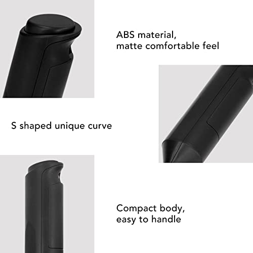 Electric Handheld Milk Frother, Noise Free Handheld Mini Drink Mixer Hygienic Stainless Steel For Kitchens (Black And Bracket) #TOP1