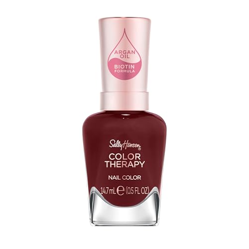 Sally Hansen Color Therapy Smalto Unghie, 376 Pause And Reset, Colora, Rinforza, Cura, 14.7ml