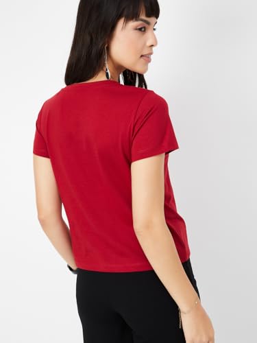 Image of Max Plus Size Women Solid T-Shirt