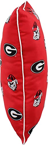 College Covers Pair Decorative Pillow, 2 Count (Pack Of 1), Georgia Bulldogs #TOP2