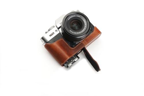 Housse caméra Fujifilm X-T30 en cuir pour éviter les rayures du boîtier