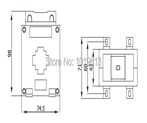 Transformateur de courant MSQ-30 150A 5A pour mesure de précision - 3