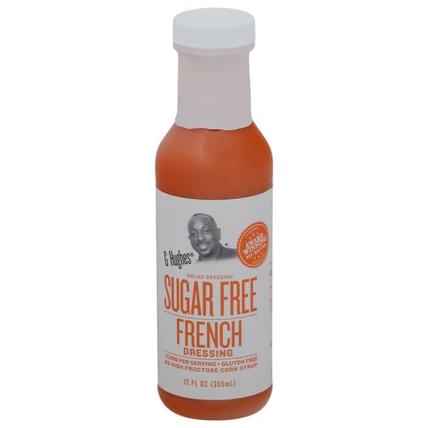 G Hughes, Sugar Free French Salad Dressing, 12 Fl Oz