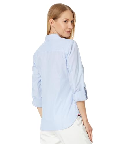 Tommy Hilfiger Button-Down Shirts for Women, Casual Tops2