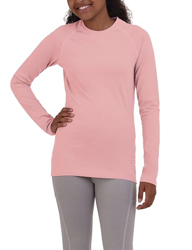 T-shirt de sport fille TCA SuperThermal contre le froid en musculation