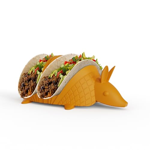 Pund'it Tacodillo Taco Holders, Set of 2 Armadillo Themed Taco Platters by Pund'it - Image 7