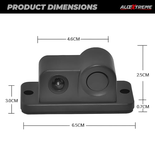 Allextreme CW-08 Car Reverse Camera with Parking Sensor 170 1 Count - Image 3