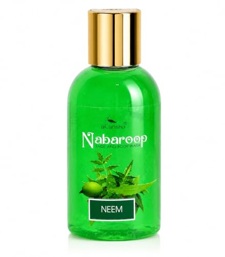 Image of AKANSHA Nabaroop Men's & Women's Ayurvedic Natural Face and Body Wash- 100ml (Neem)