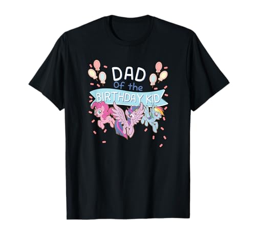 T-shirt My Little Pony Birthday Dad vêtement anniversaire poney homme