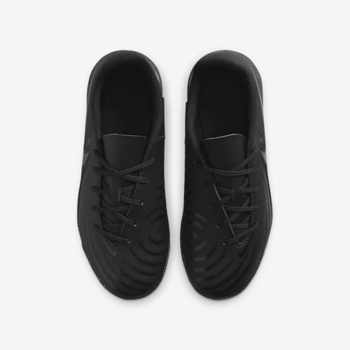 Nike Jr. Phantom GX 2 Club Little/Big Kids' TF Soccer Shoes (FJ2604-002, Black/Deep Jungle/Black) Size 5.54