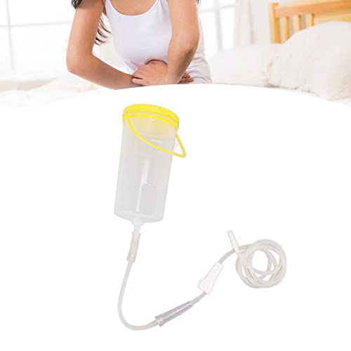 Conjunto de Enema para Limpeza de Cólon, Kit Portátil de Silicone para Enema de café para Limpeza de