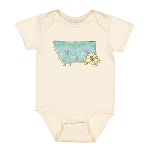 TATY Kids Watercolor Montana Baby Infant Bodysuit