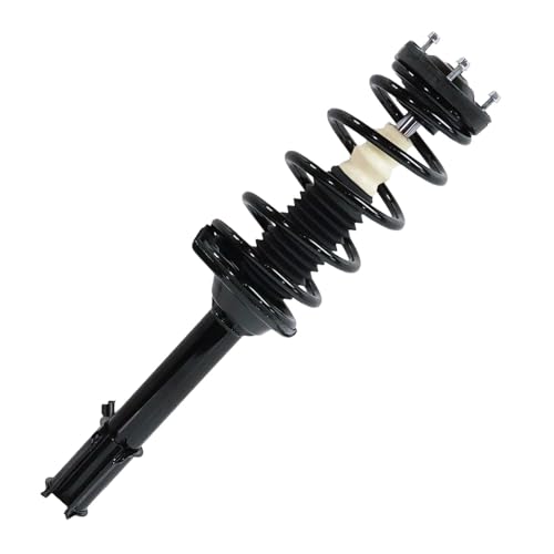 Image of Detroit Axle - Rear Steering Knuckles & Wheel Hub Bearings Struts w /Coil Spring Replacement for 2003 2004 2005 Subaru Forester - 4pc Set