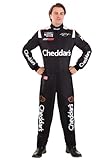 Men's Official NASCAR Kyle Busch Cheddars Uniform Racing Costume | Ideal for Halloween and Themed Events X-Large