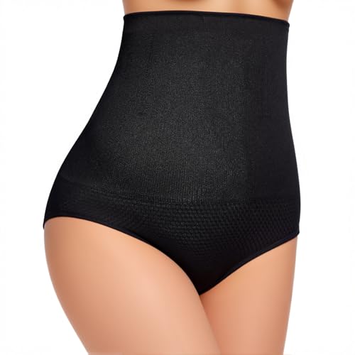 Women's Tummy Control Shapewear Panties Hi-Waist Body Shaper Underwear Slimming Briefs Compression Minimalist