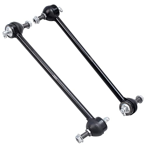 Image of Detroit Axle - FWD Front 8pc Struts Kit for 05-07 Ford Five Hundred Mercury Montego, 2 Struts & Coil Spring 2 Stabilizer Sway Bars 4 Tie Rod 2005 2006 2007 Replacement Suspension
