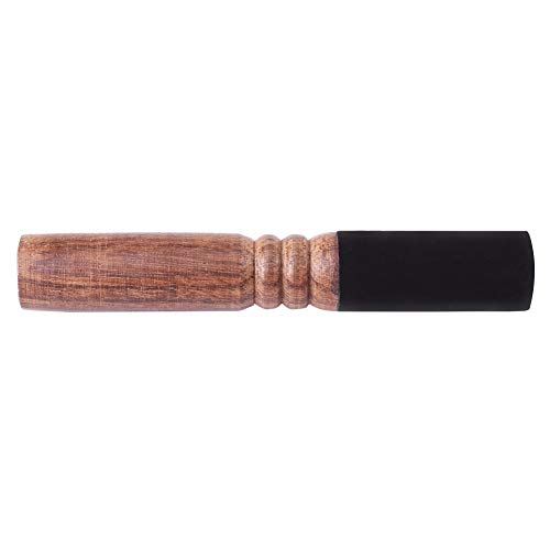 Meditação Tibetana Yoga Singing Bowl Madeira Marreta, Instrumento Musical de Meditação Budismo Strik