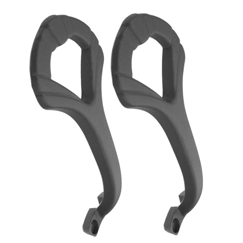 Homoyoyo 2 Brazos para Aspas de Ventilador de Techo en Aleación de Aluminio Resistentes y Diseño Oculto para Reparación y Mantenimiento Fácil en Espacio Interior, Pack de 2 Piezas