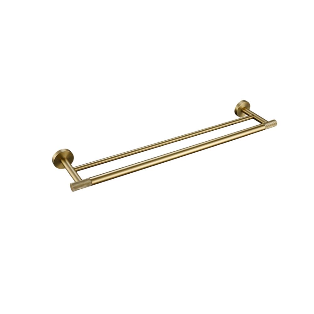 Bathroom Hardware Accessories Set Brushed Gold Knurled Brass Kit Towel Bar Ring Robe Hook Paper Holder Towel Ring Toilet Brush,towel bar,60