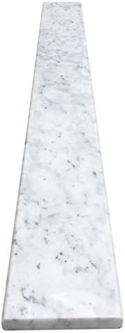 White Carrara Marble Threshold - Size 30 x 5 Inch - Bianco Marble Saddle