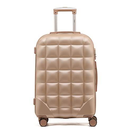 Flight Knight Bubble Suitcase Ryanair easyJet Jet2 Approved 8 Wheel Hardcase Suitcases Cabin or Medium & Large Check-in Sizes
