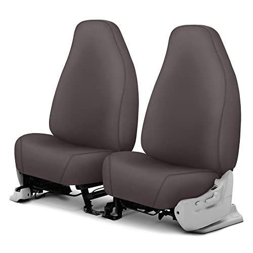 Covercraft Custom SeatSaver | SS2359PCGY | 1st Row Solid Bench Seat | Fits 2004-2010 Ford F-250/F-350, Gray